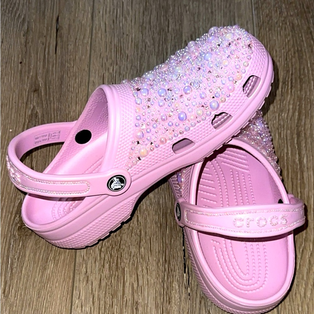 Crocs - bling and rhinestones
